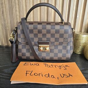 Louis Vuitton Croisette Damier Ebene